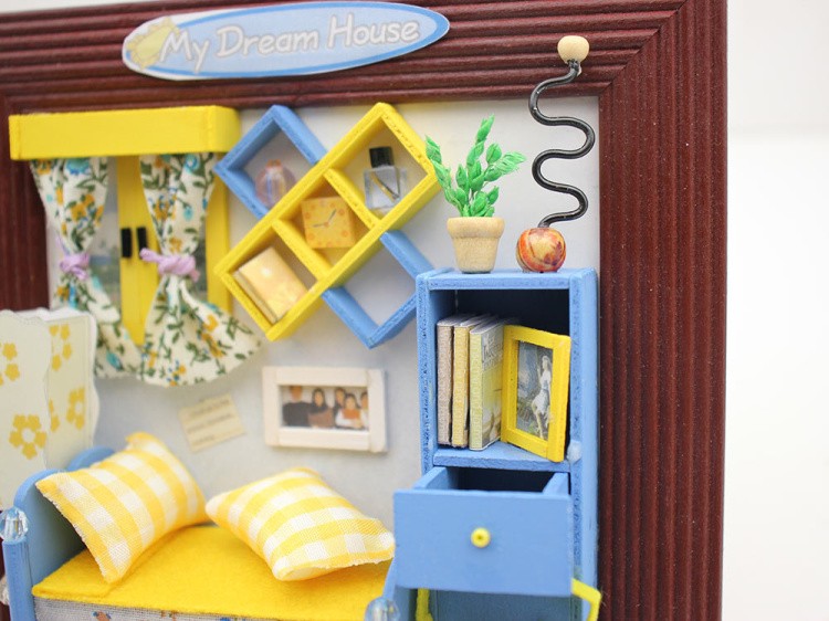 Набор для создания миниатюры (румбокс) «Уютная комната» — картинка 5