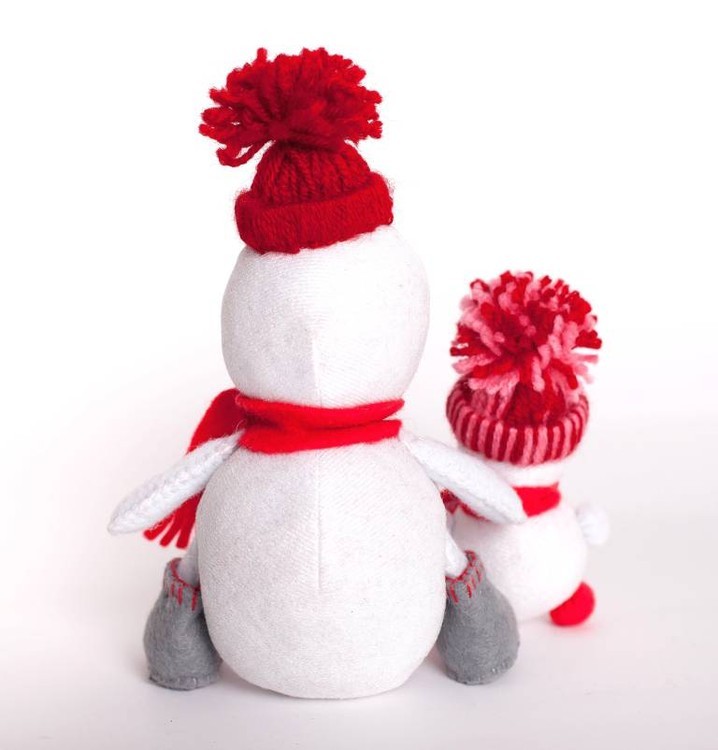 Набор для шитья «СнегоМама + СнегоДочка» — картинка 2