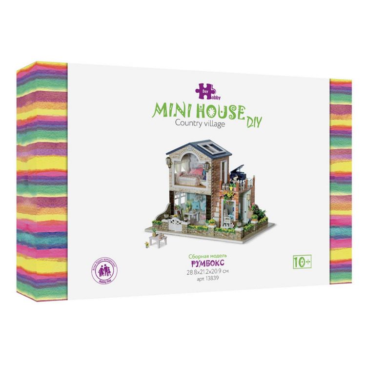 Набор для создания миниатюры (румбокс) «Сountry Village» (русифицированная версия) — картинка 3