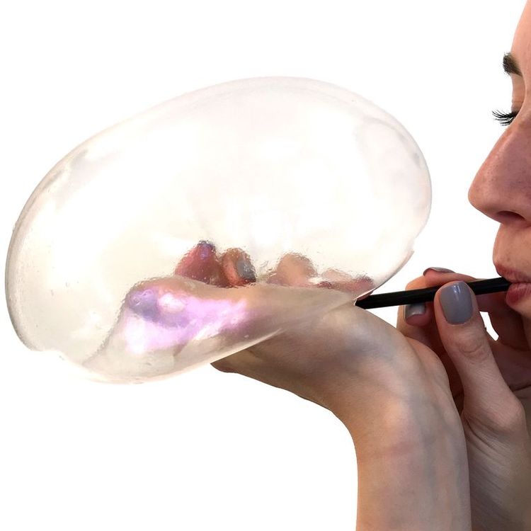 Лизун Slime «Mega», северное сияние — картинка 3