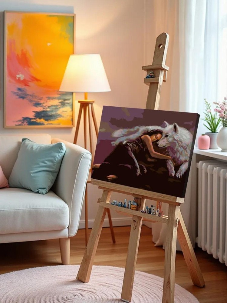 Картина по номерам «Под защитой» — картинка 9