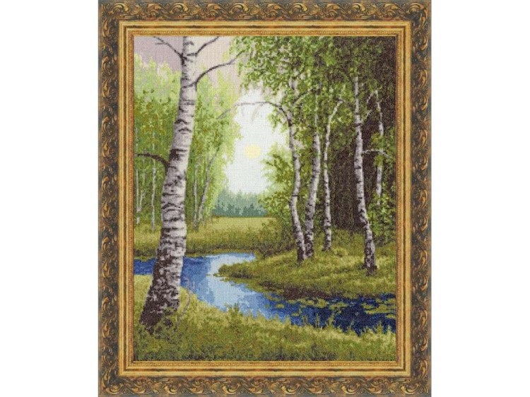 Набор для вышивания «В березовом краю» — картинка 2