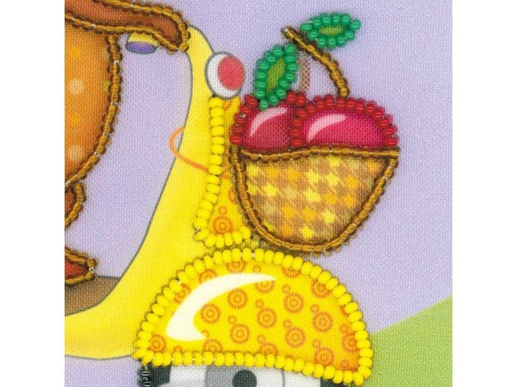 Набор вышивки бисером «Ёжик» — картинка 4