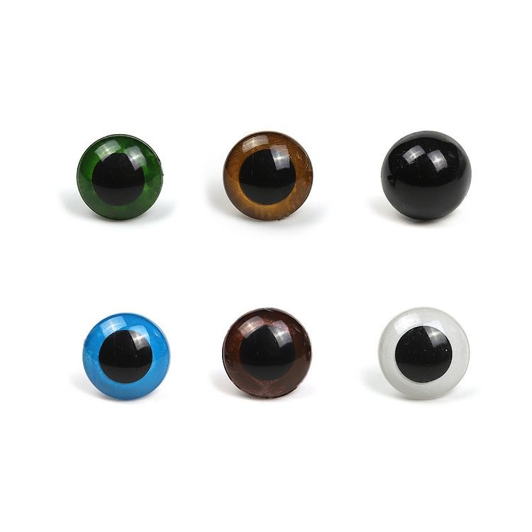 Набор глаз в органайзере винтовые, пластик, d18 мм, 48 шт., с фиксацией №4, Magic 4 Toys — картинка 3