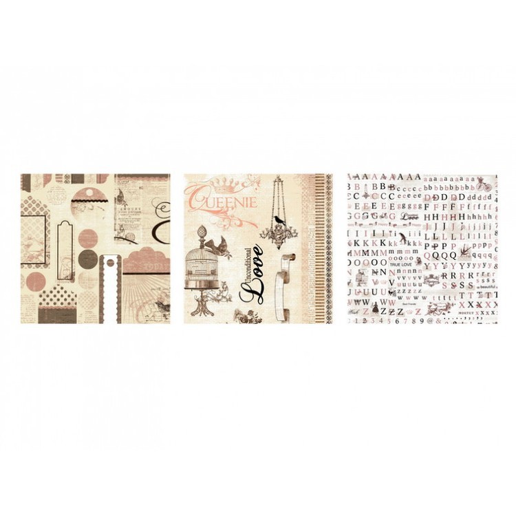 Набор бумаги «Романтика» — картинка 9