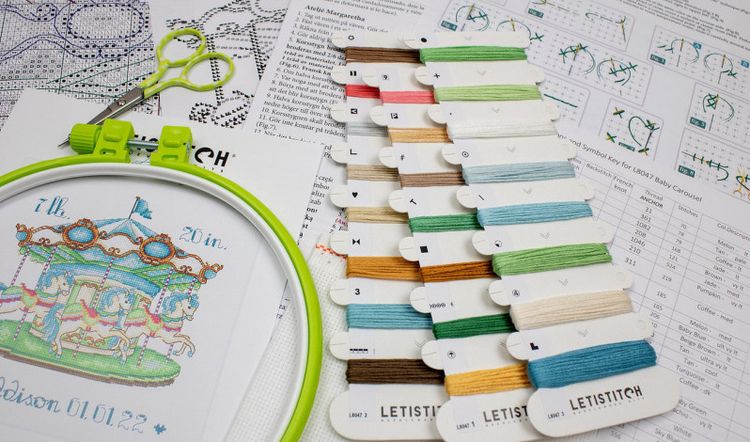 Набор для вышивания «Baby Carousel» — картинка 4