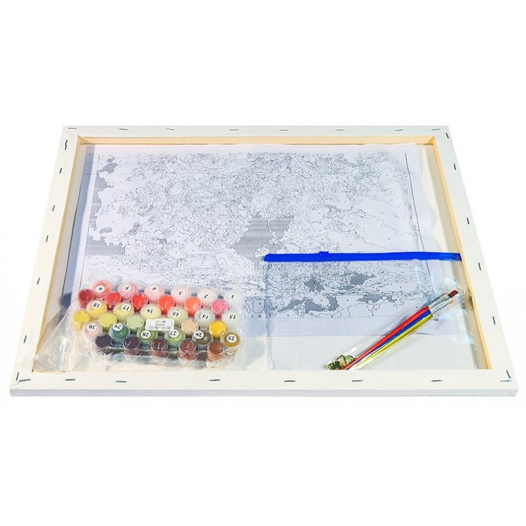 Картина по номерам «Букет Элегия» — картинка 3