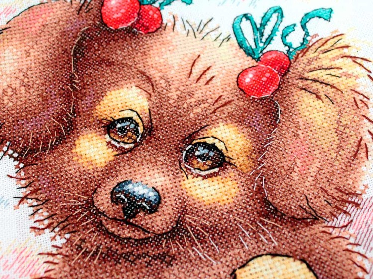 Набор для вышивания «Пушистая красавица» — картинка 3