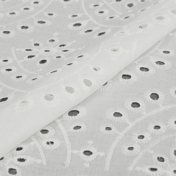 Ткань Шитье, 3 м x 150 см, 100 г/м², цвет: белый, TBY — картинка 4