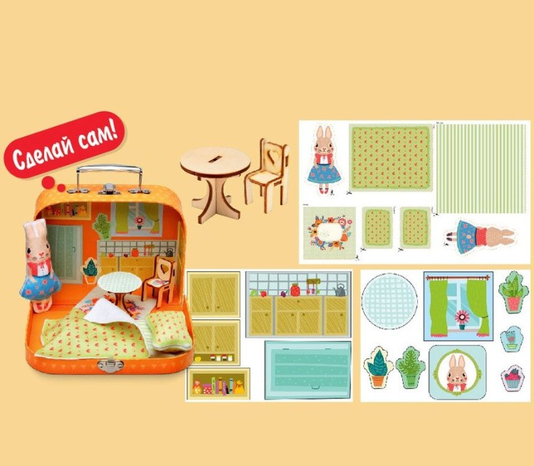 Игровой набор «Мой уютный домик. Зайка» — картинка 3