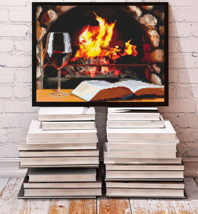 Алмазная вышивка «Наедине с собой» — картинка 2