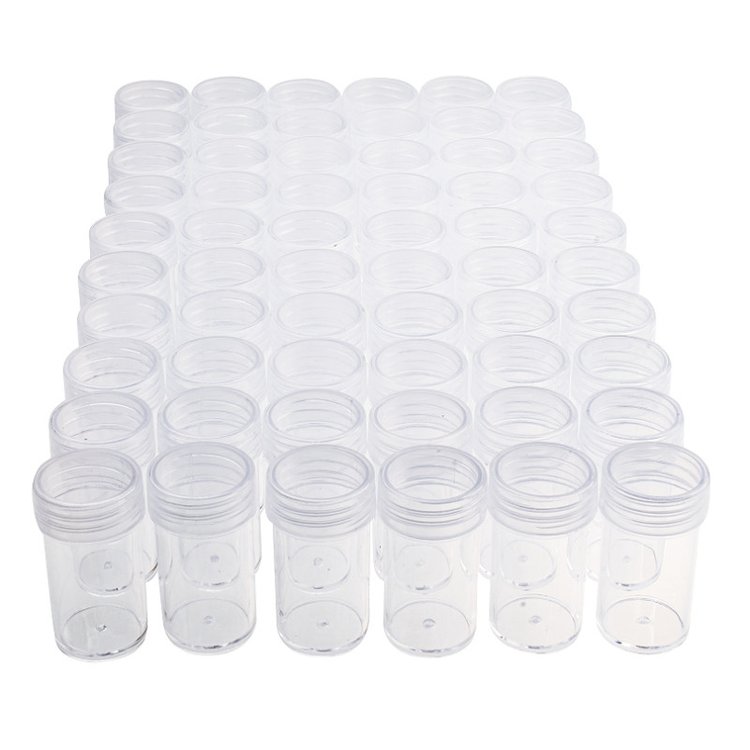 Органайзер для бисера, 60 отд., прозрачный, Белоснежка — картинка 5