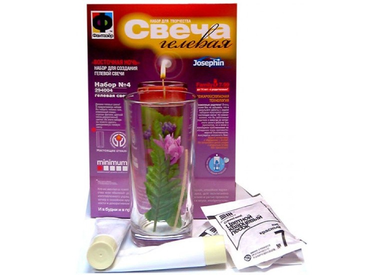 Свеча гелевая «Восточная ночь» — картинка 2