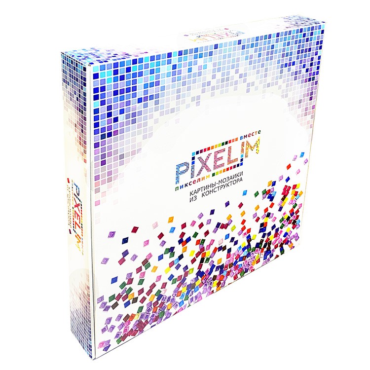 Картина-мозаика из конструктора PIXELIM «Рыбки» — картинка 10