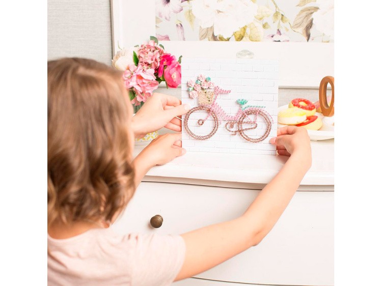 Набор для творчества STRING ART «Велосипед» — картинка 6