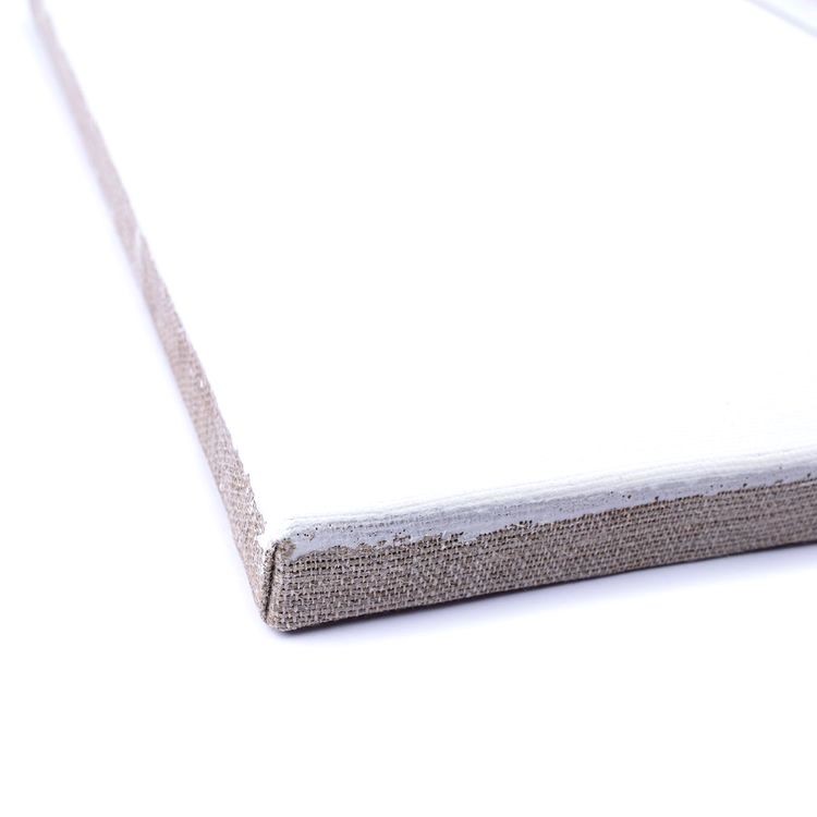 Холст грунтованный на подрамнике, 100% лён, 20х30 см, 340 г/м2, 2 шт., Vista-Artista — картинка 3