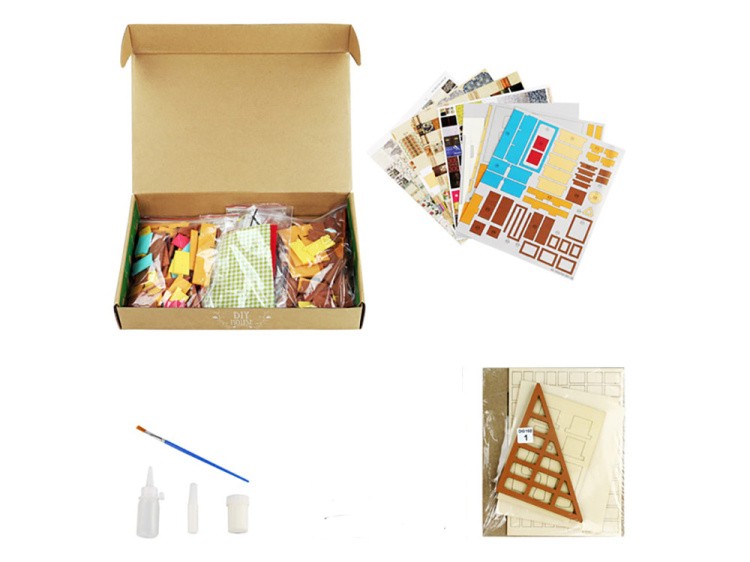 Набор для создания миниатюры (румбокс) «Садовая калитка» — картинка 2