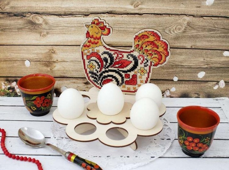 Набор для вышивания «Подставка Наседка под яйца» — картинка 2