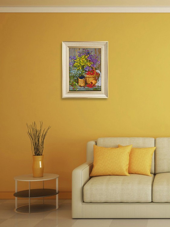 Алмазная вышивка «Летние ягоды» — картинка 7