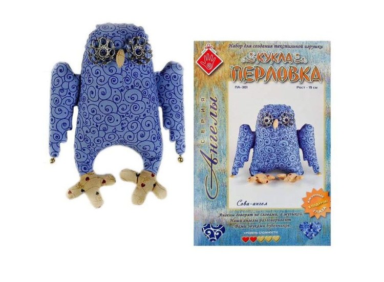 Набор для шитья «Сова-Ангел» — картинка 4