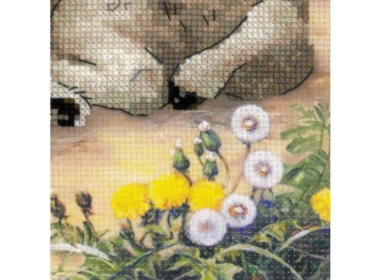 Набор для вышивания «Ягненок и кролик» — картинка 2