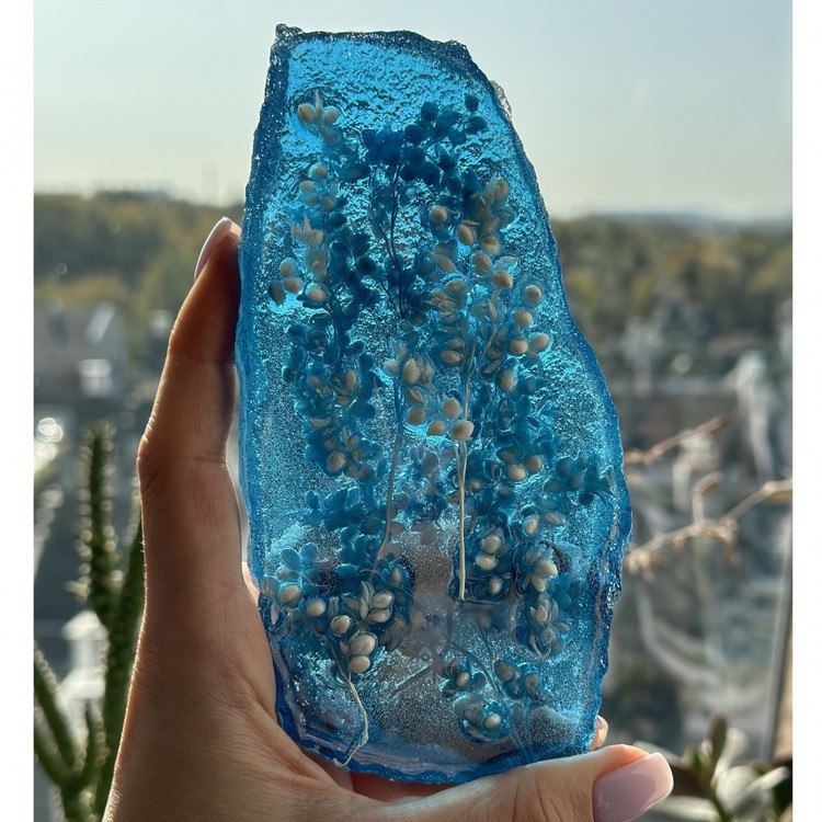 Силиконовый молд - Камень, 17x9см, 1 шт. — картинка 4