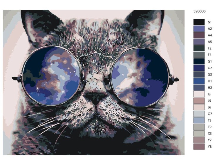 Картина по номерам «Базилио» — картинка 2