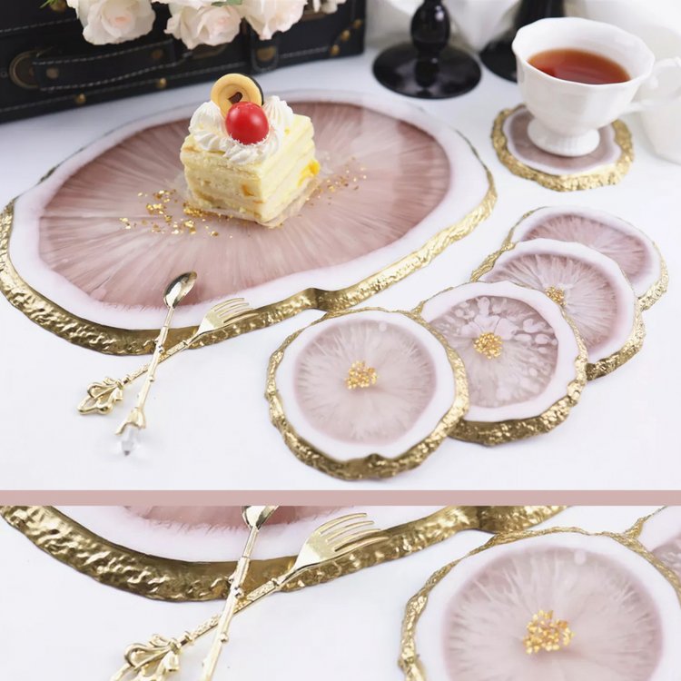 Силиконовый молд - Подстаканники с живым краем, 4 шт. — картинка 6