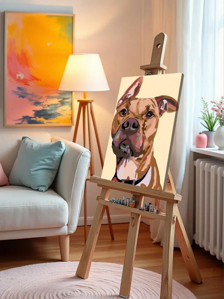 Картина по номерам «Робби» — картинка 10