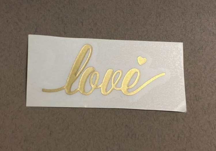 №23 Наклейка (золото) Sticker, Art Blong — картинка 2