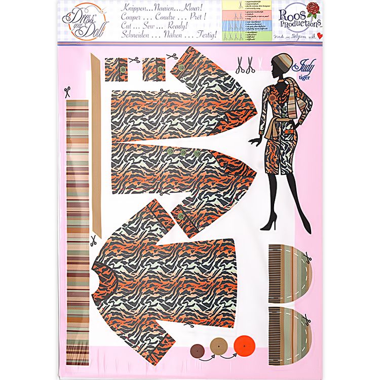 Набор для шитья «Одежда для кукол Judy Jiger №2» — картинка 2