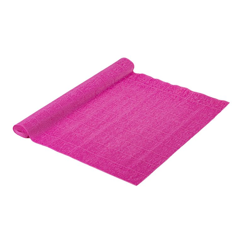 Бумага гофрированная Fiore 180 г/м2, светло-малиновая (570), 50х250 см, Brauberg — картинка 2