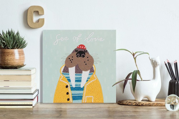 Алмазная вышивка «Морж» — картинка 4