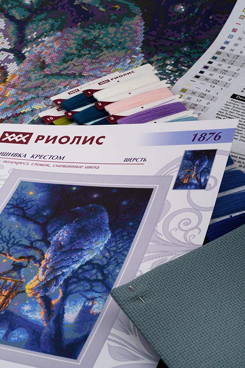 Набор для вышивания «Мудрый ворон» — картинка 3