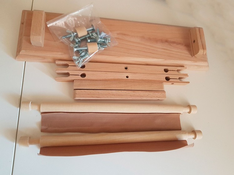 Пяльцы Gamma настольные с подставкой, 30х30 см, арт. ПРН-01 — картинка 4