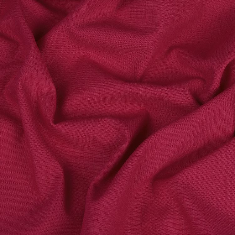Ткань льняная, 1 м x 140 см, 200 г/м², цвет: малина, TBY — картинка 2