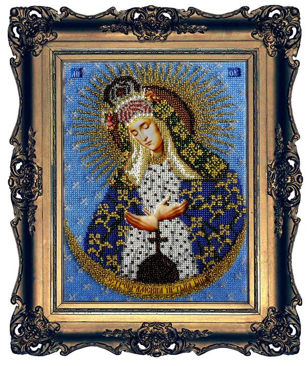 Набор вышивки бисером «Богородица Остробрамская» — картинка 2