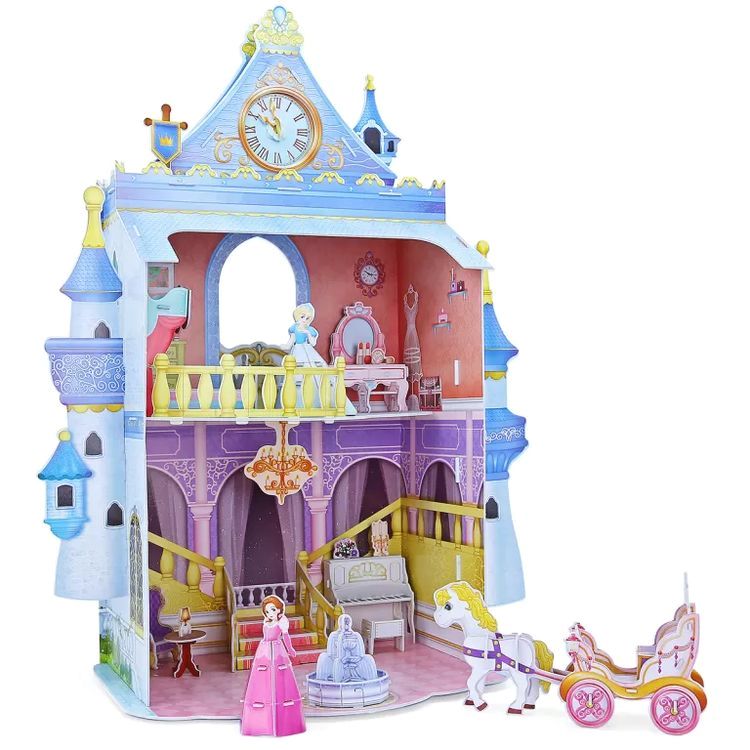 3D пазл CubicFun «Замок Принцессы» — картинка 3