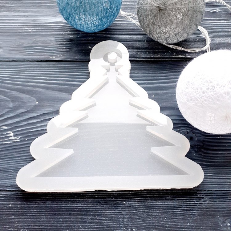 Ёлочка, модель №8 - Силиконовый молд MyMold — картинка 3