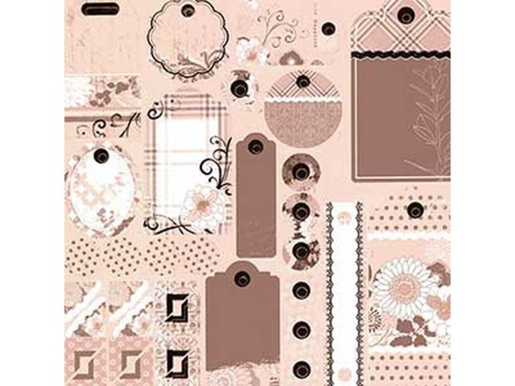 Набор бумаги «Винтажные узоры» — картинка 4