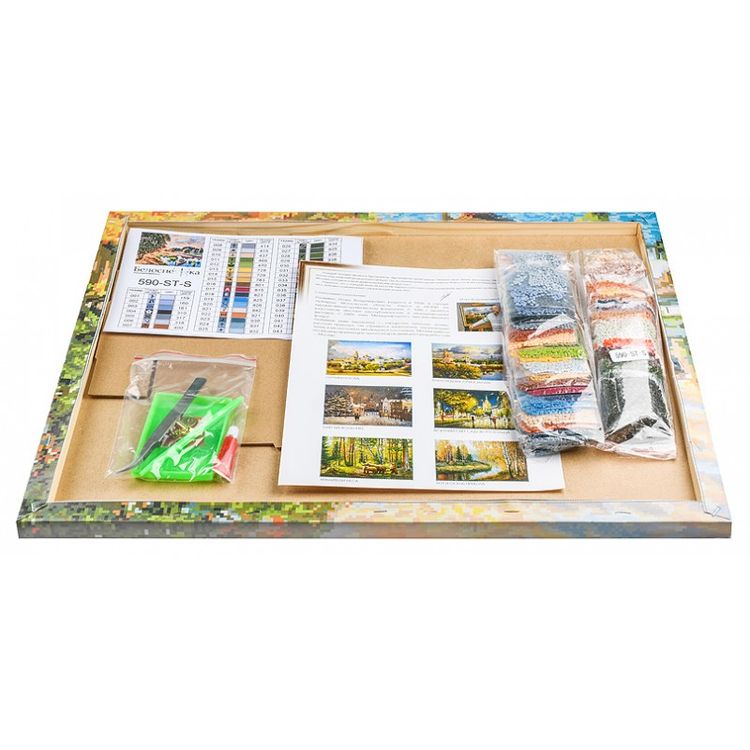 Алмазная вышивка «Тишина летнего вечера» — картинка 3