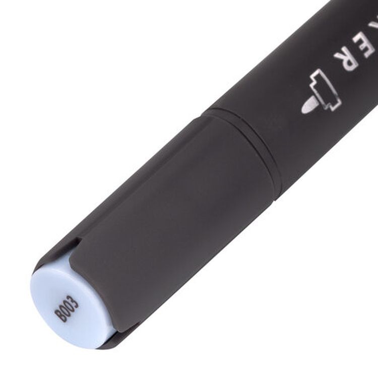 Маркер для скетчинга двусторонний 1 мм - 6 мм BRAUBERG ART CLASSIC, цвет: небесно-голубой — картинка 5