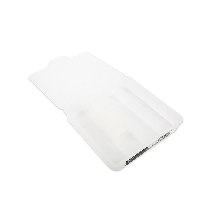 Органайзер пластиковый Fiori Orchid L, белый перламутровый, 20x20x4,2 см, Plastic Republic  — картинка 2