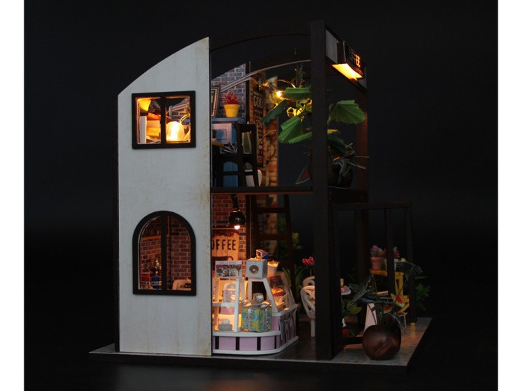 Набор для создания миниатюры (румбокс) «Coffee House» — картинка 4