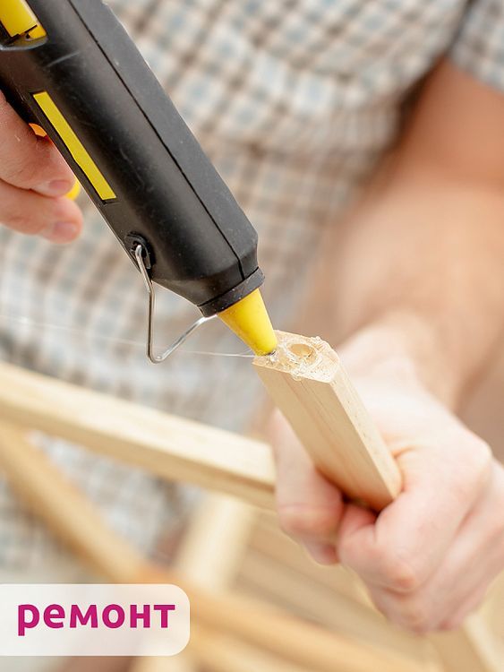 Клей для клеевого пистолета прозрачный Maxwell Glue, d 7,2 мм, L 210 мм, 15 шт. — картинка 4