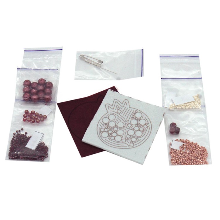 Набор для вышивания «Брошь. Гранат» — картинка 2