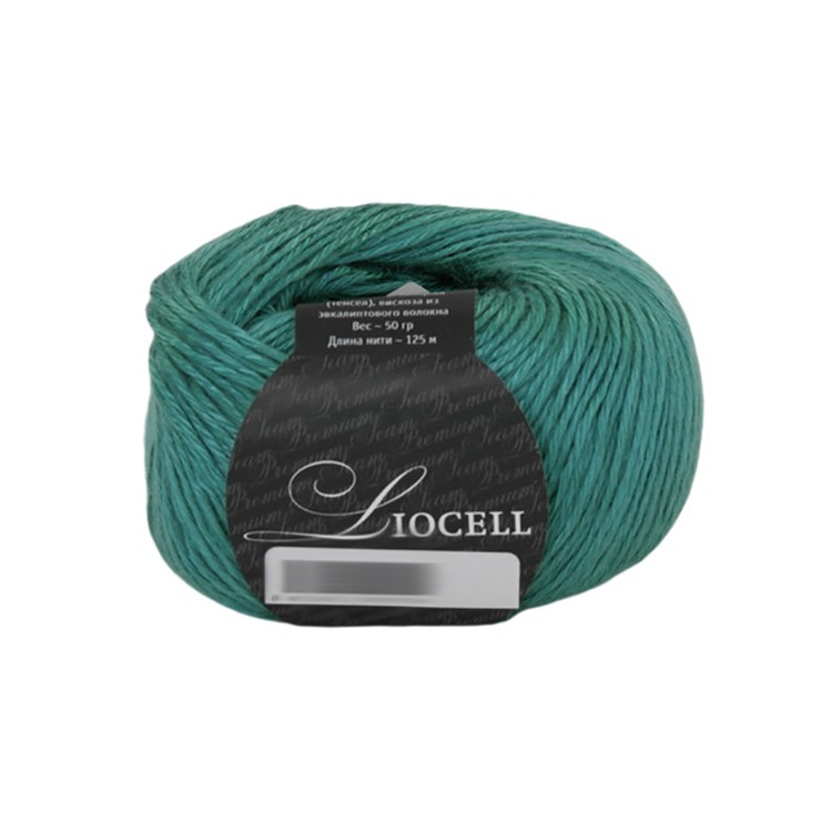 Пряжа SEAM Liocell (Лиоцелл) (32), светлый изумруд, 5 шт. по 50 г — картинка 2