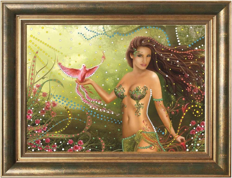 Термостразы «Райская птица» — картинка 2