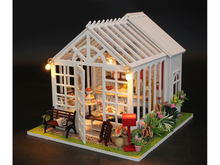 Набор для создания миниатюры (румбокс) «Кондитерская» — картинка 3