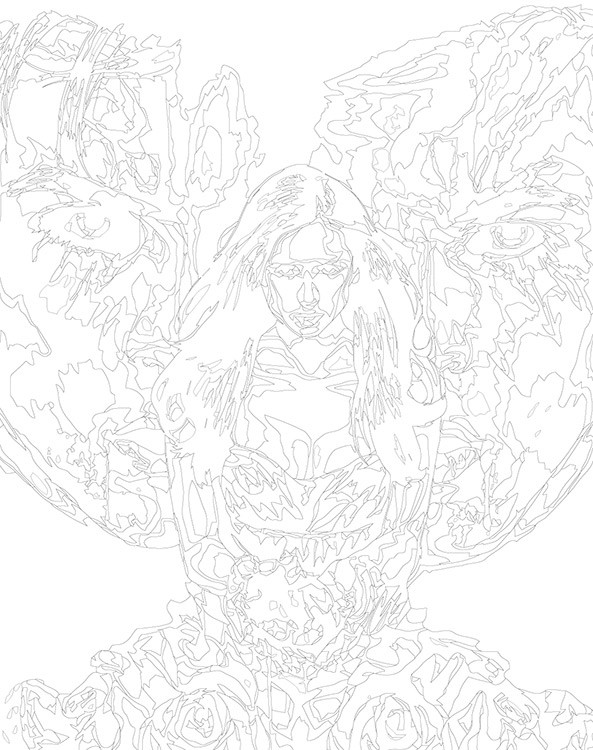 Картина по номерам «Дневники вампира: Деймон, Елена и Стефан» — картинка 3